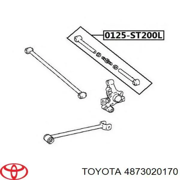 Тяга поперечна задньої підвіски 4873020170 Toyota