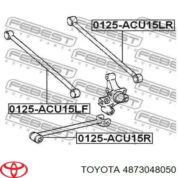 Тяга поперечна задньої підвіски 4873048050 Toyota