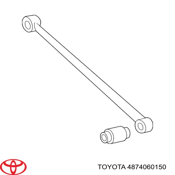 Поперечна тяга задньої підвіски Toyota 4874060150 ціна, від 76.01 USD