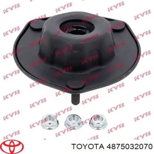 Опора пружини задньої правої Toyota 4875032070 ціна, від 13.10 USD