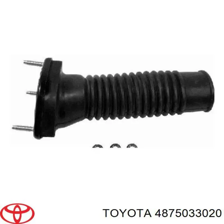 4875006030 Toyota Опора амортизатора заднього, правого