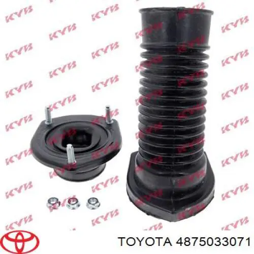 Опора амортизатора заднього, правого Toyota 4875033071 ціна, від 22.36 USD