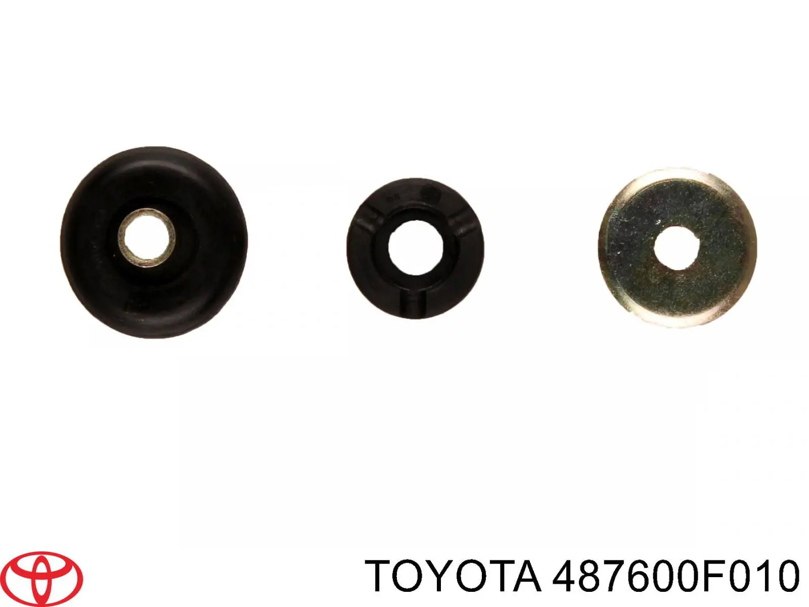 Подушка амортизатора заднього, лівого Toyota 487600F010 ціна, від 57.43 USD