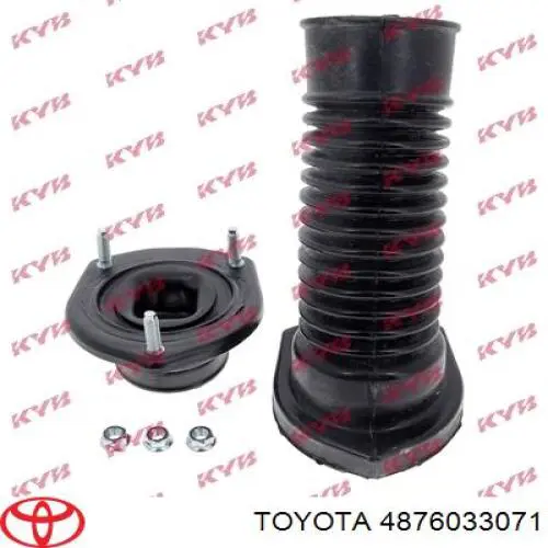 Купити 4876033071 Toyota Опора амортизатора заднього, лівого