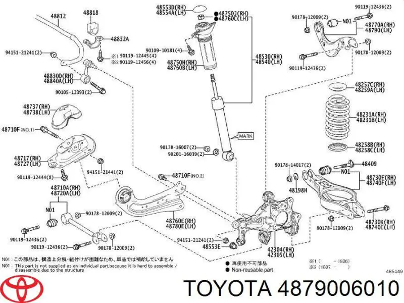  4879006010 Toyota