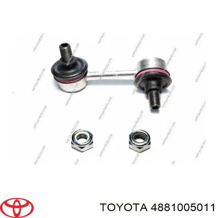 Стійка стабілізатора переднього, ліва 4881005011 Toyota