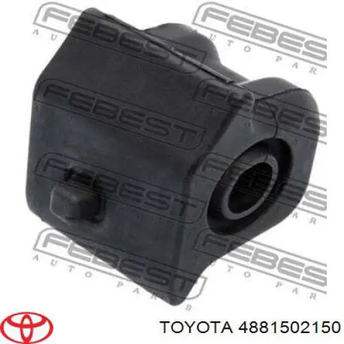 4881502150 Toyota втулка стабілізатора переднього, права