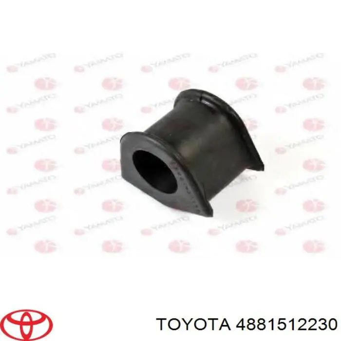 Подушка стабілізатора Toyota 4881512230 ціна, від 1.78 USD