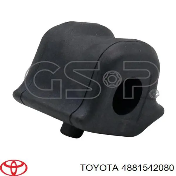 Втулка стабілізатора переднього, права Toyota 4881542080 ціна, від 7.34 USD