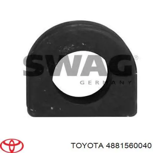 4881560040 Toyota Гумка заднього стабілізатора
