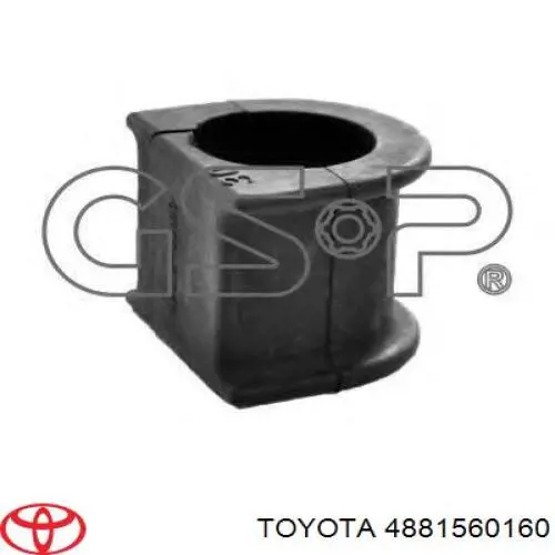 4881560160 Toyota Втулка стабілізатора переднього