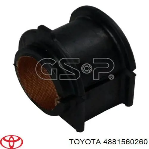 4881560260 Toyota Втулка стабілізатора переднього