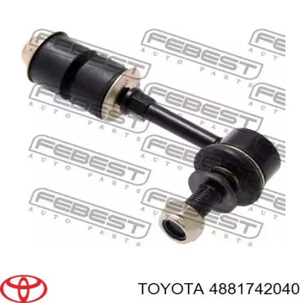 4881742040 Toyota Втулка стабілізатора заднього