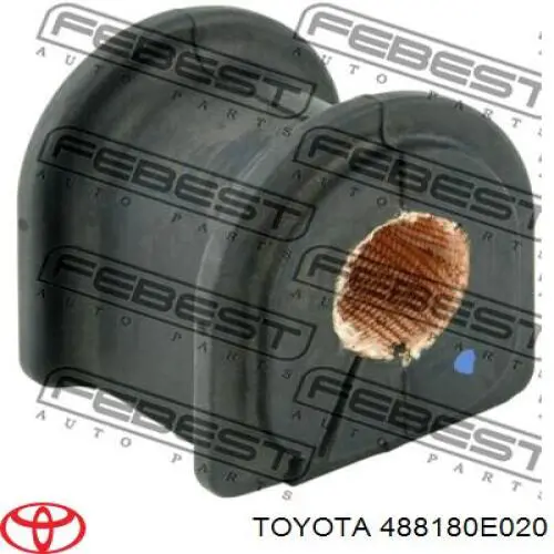 488180E020 Toyota Прокладка стабільзатора заднього