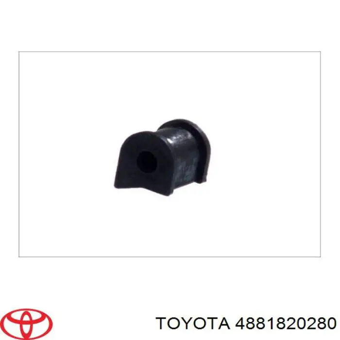 Втулка стабілізатора заднього 4881805010 Toyota