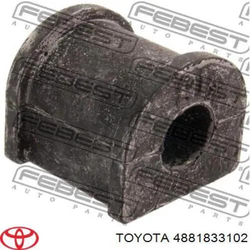 Втулка стабілізатора заднього Toyota 4881833102 ціна, від 3.43 USD