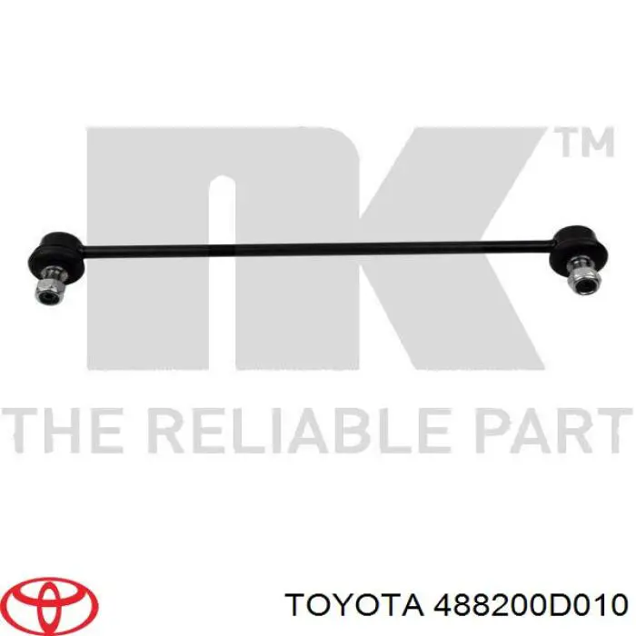 Стійка стабілізатора переднього 488200D010 Toyota