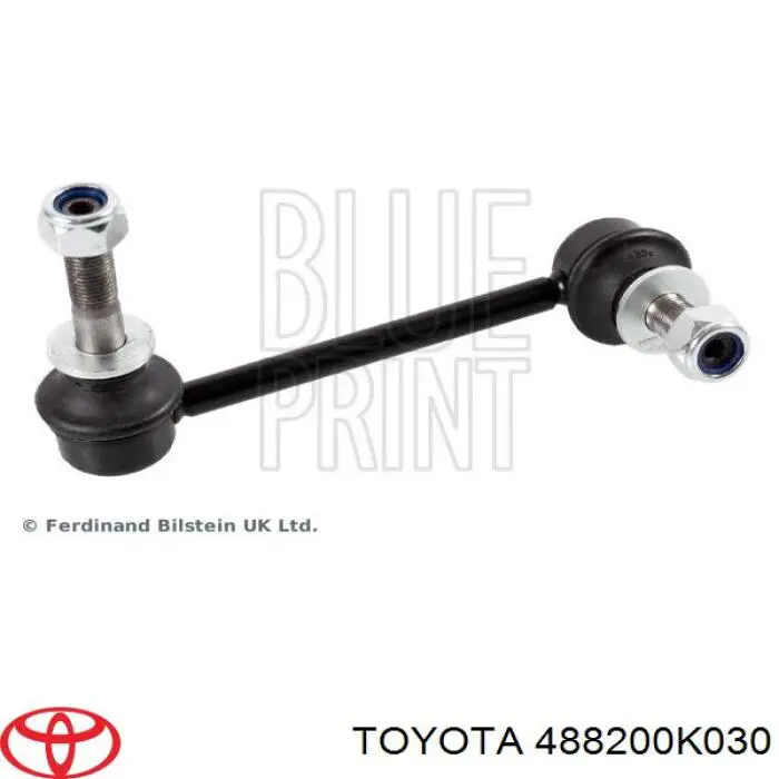 Стійка стабілізатора, переднього, права Toyota 488200K030 ціна, від 15.20 USD