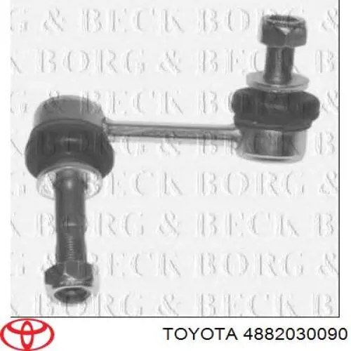Стійка стабілізатора, переднього, права Toyota 4882030090 ціна, від 12.38 USD
