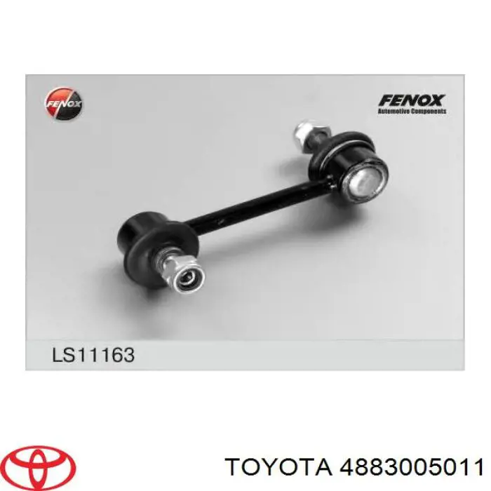 Лінк стабілізатора, заднього Toyota 4883005011 ціна, від 7.74 USD