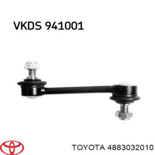 Лінк стабілізатора, заднього Toyota 4883032010 ціна, від 8.21 USD