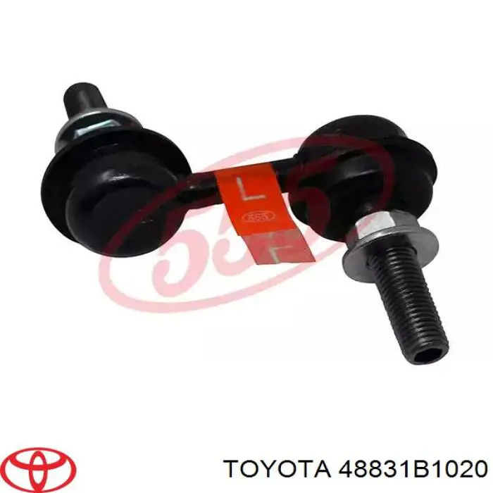 Стійка стабілізатора, переднього, ліва Toyota 48831B1020 ціна, від 8.43 USD