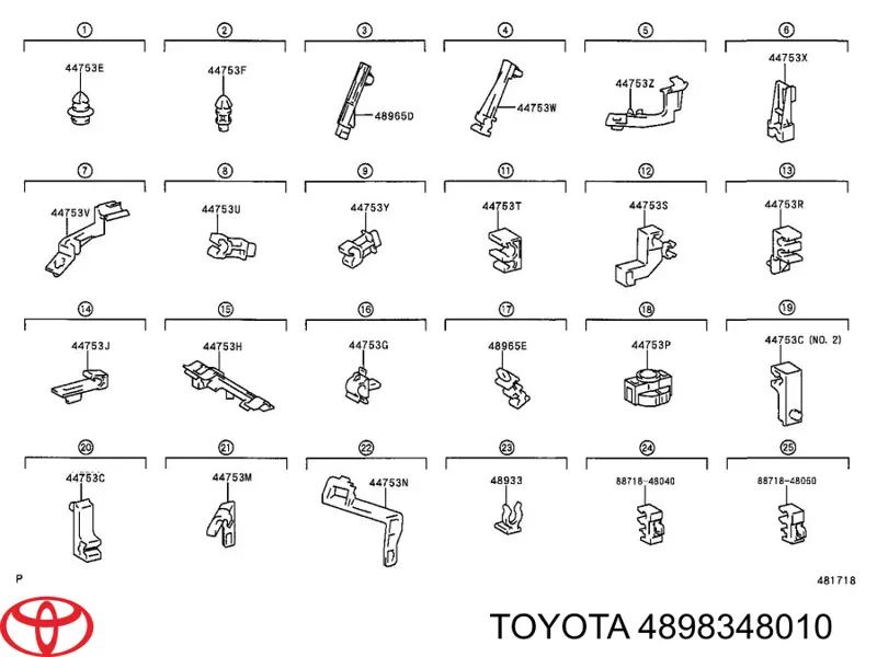  Toyota 4898348010 ціна, від 36.74 USD
