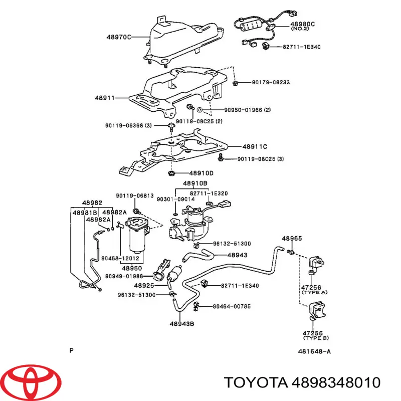 4898348010 Toyota 