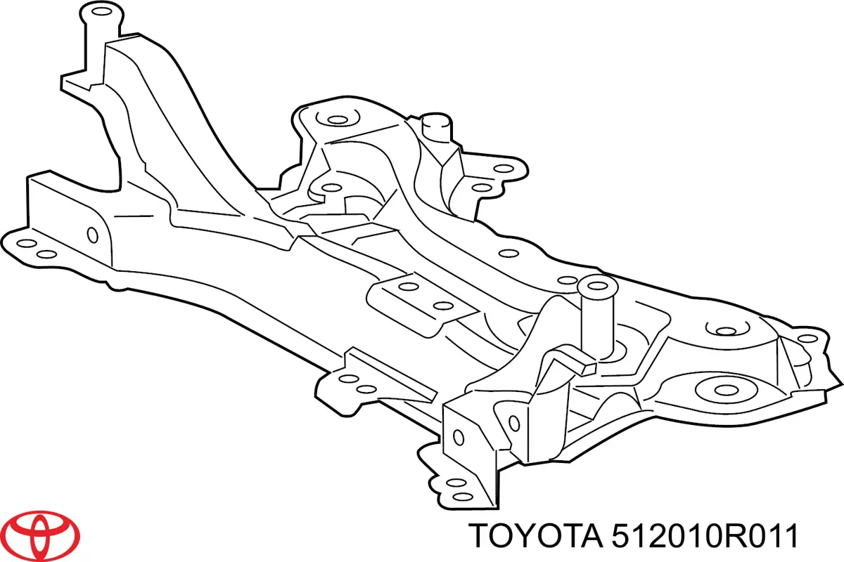 Підрамник передній 512010R011 Toyota
