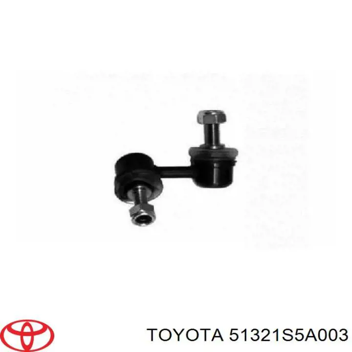 51321S5A003 Toyota Стійка стабілізатора, переднього, ліва