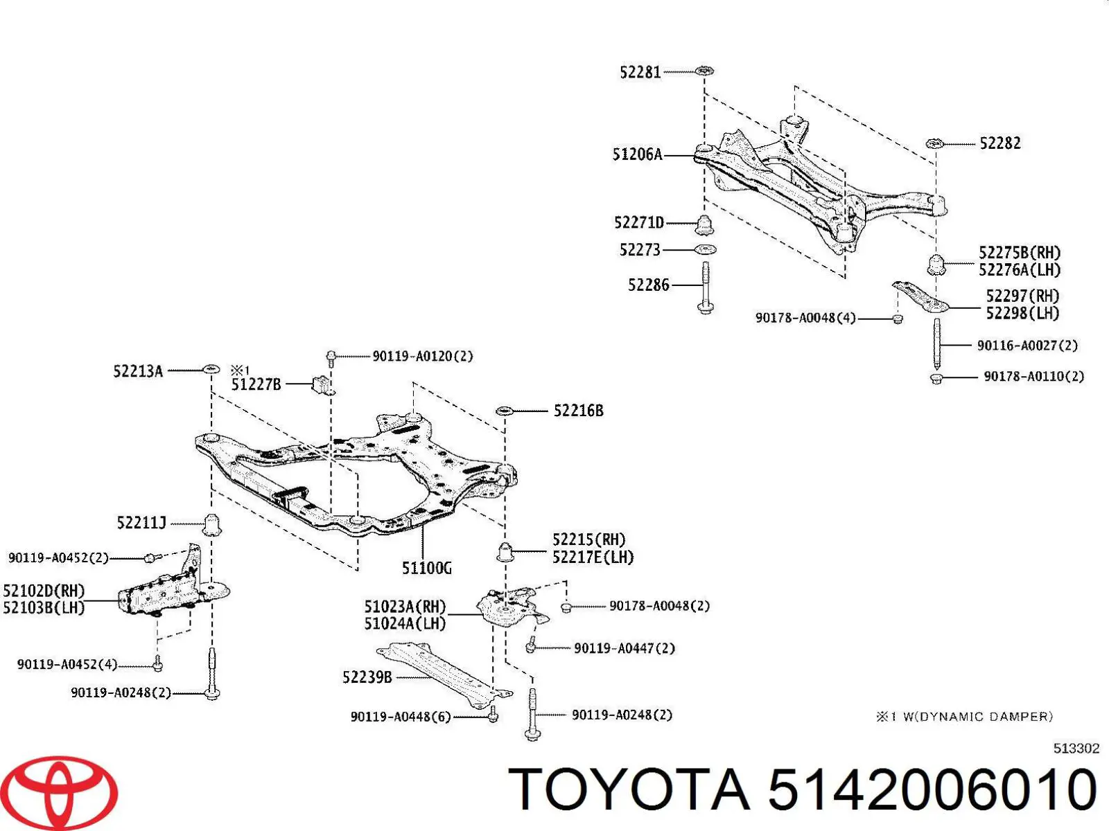 Захист двигуна, піддона (моторного відсіку) Toyota Avalon (AXXH50,GSX50) (Тойота Авалон)