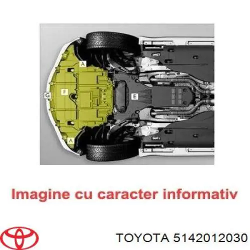 81143425 Polcar Захист двигуна, лівий