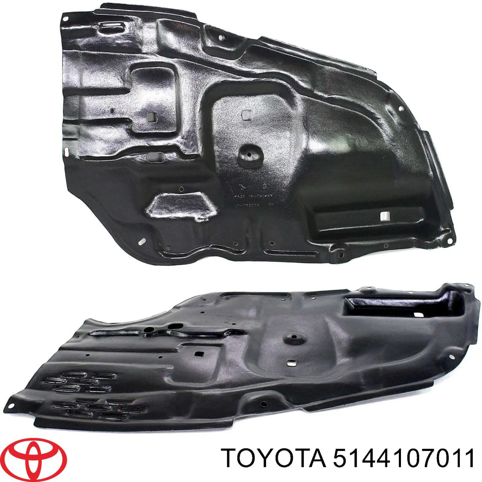 5144107010 Toyota Захист двигуна, правий