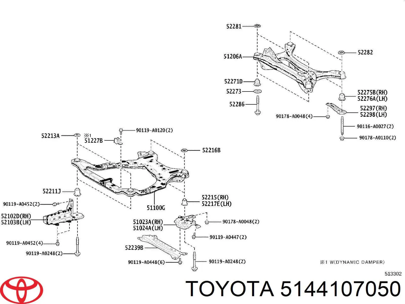 5144107050 Toyota 