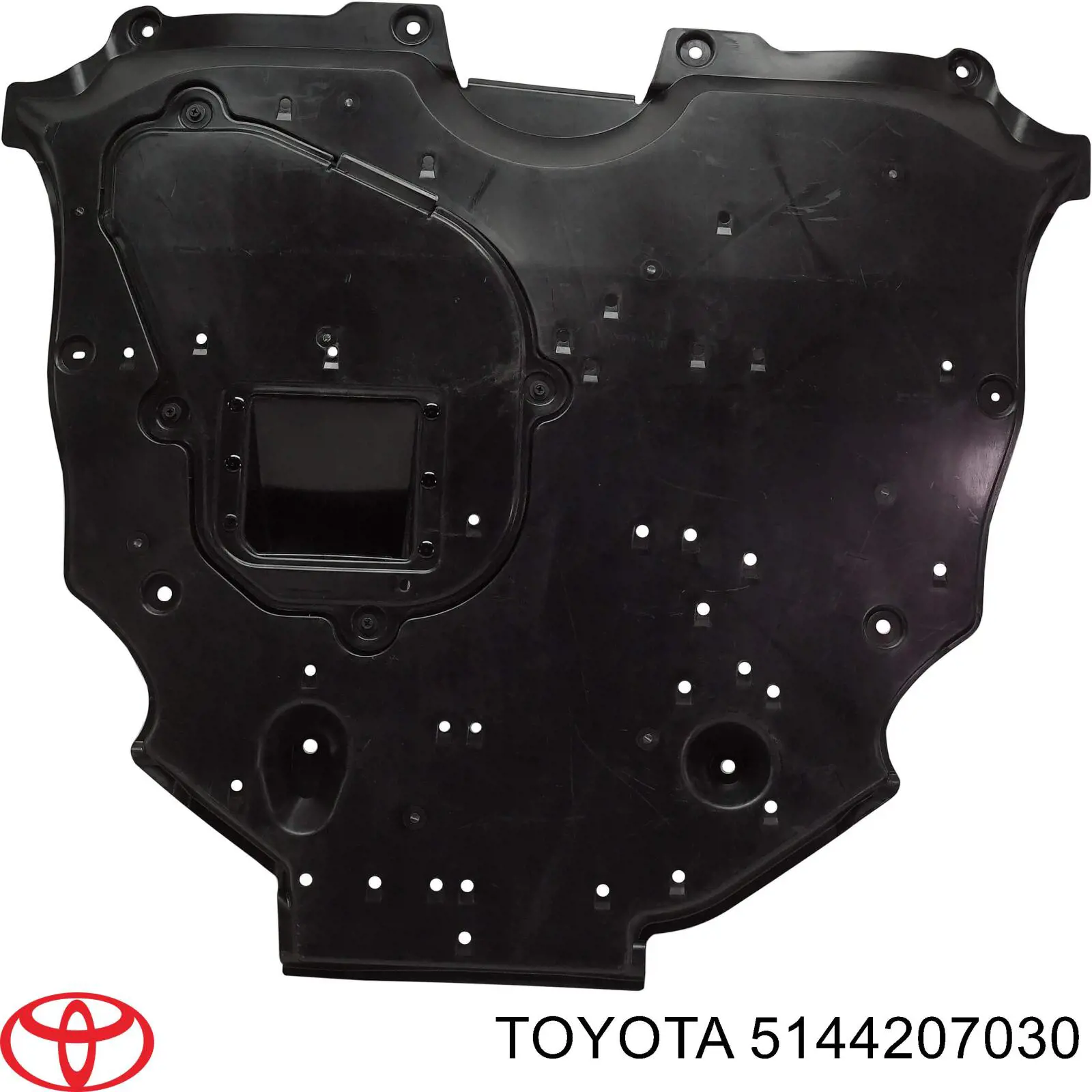 5144207030 Toyota Захист бампера переднього, лівий