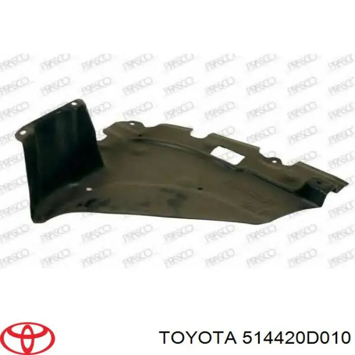 514420D010 Toyota Захист двигуна, лівий