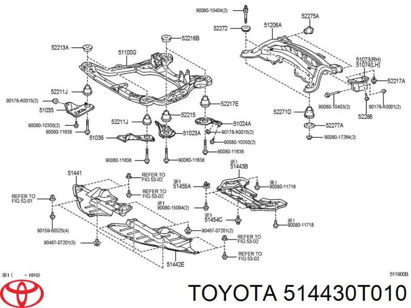 514430T010 Toyota 
