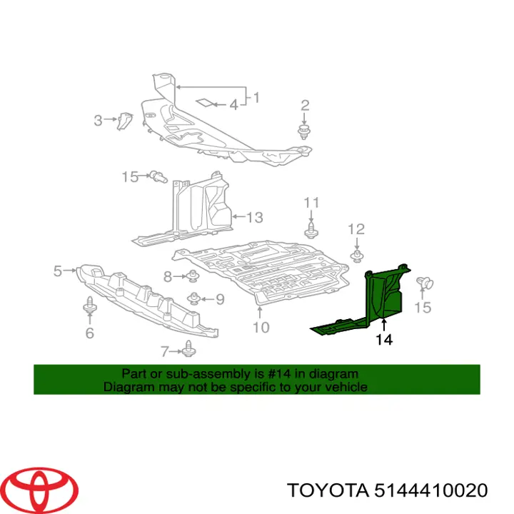  5144410020 Toyota