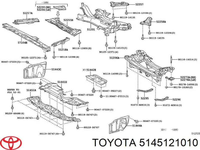 5145121010 Toyota 