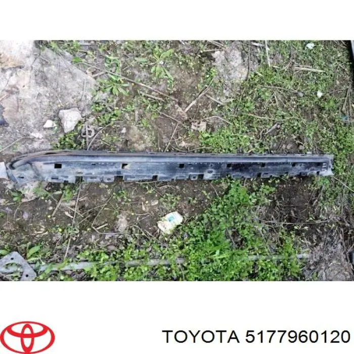 Накладка підніжки Toyota 5177960120 ціна, від 27.50 USD