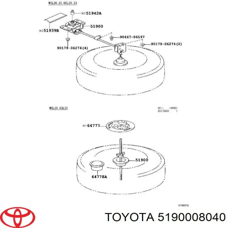 5190008040 Toyota 