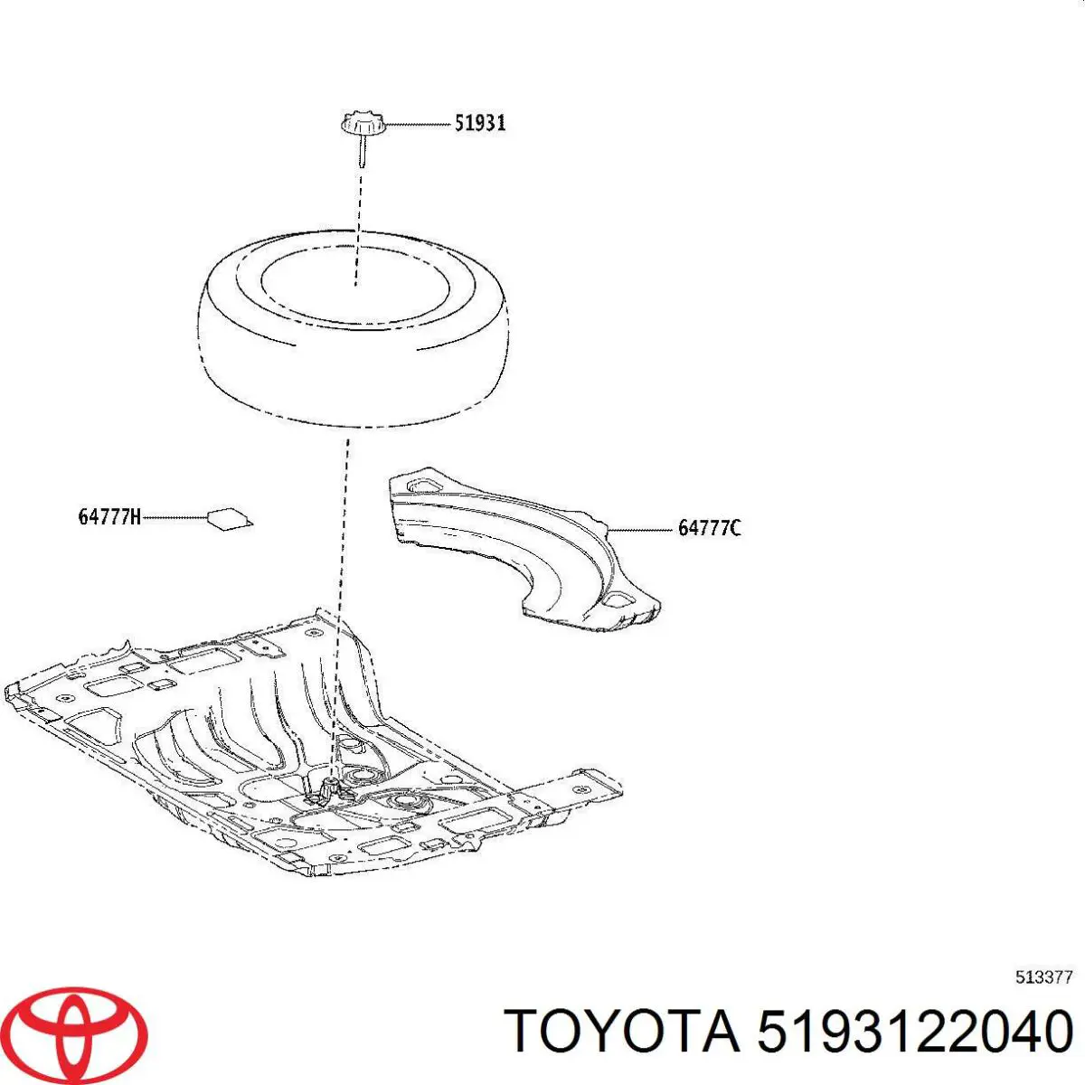 5193122040 Toyota 