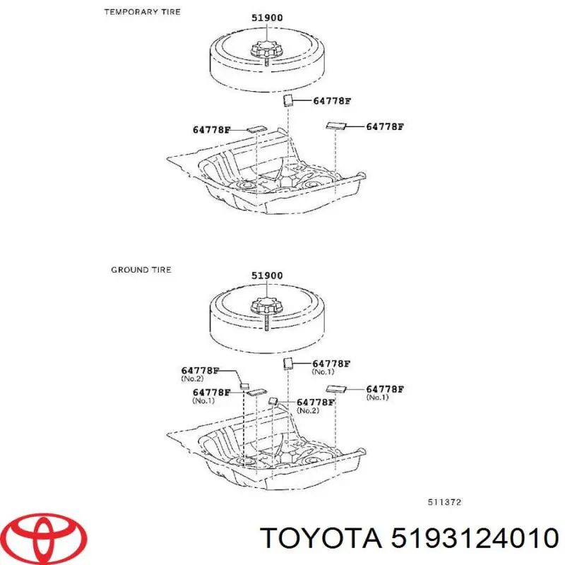 5193124010 Toyota 