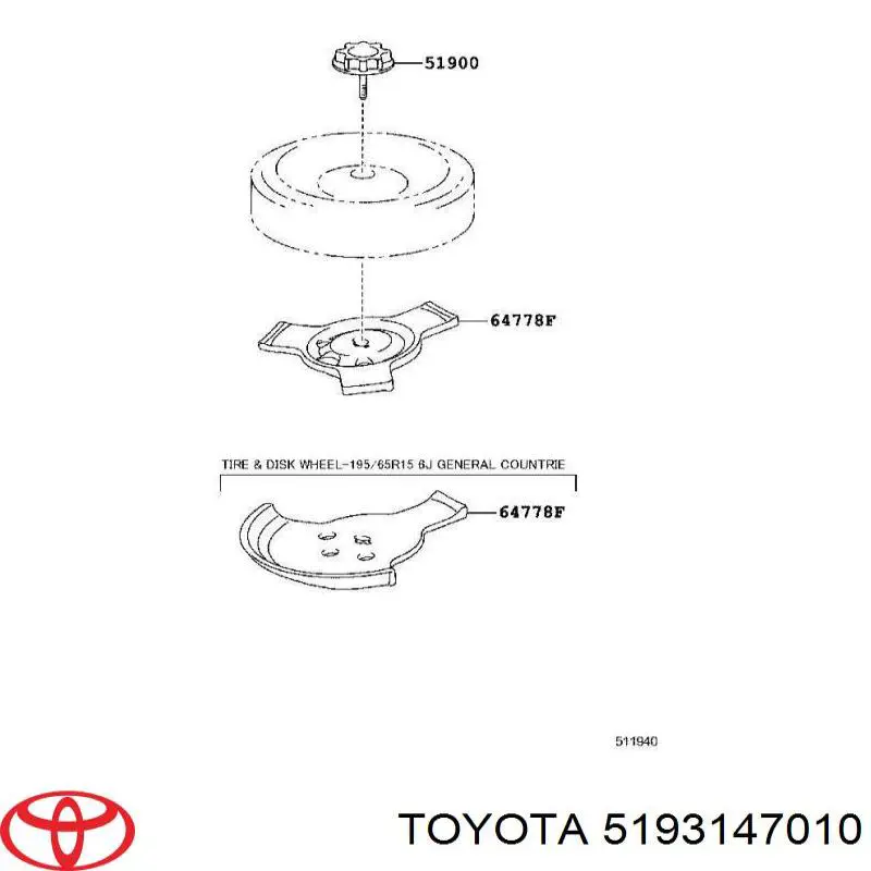 5193147010 Toyota 