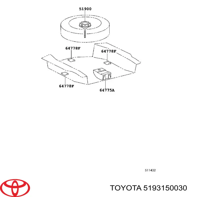 5193150030 Toyota 