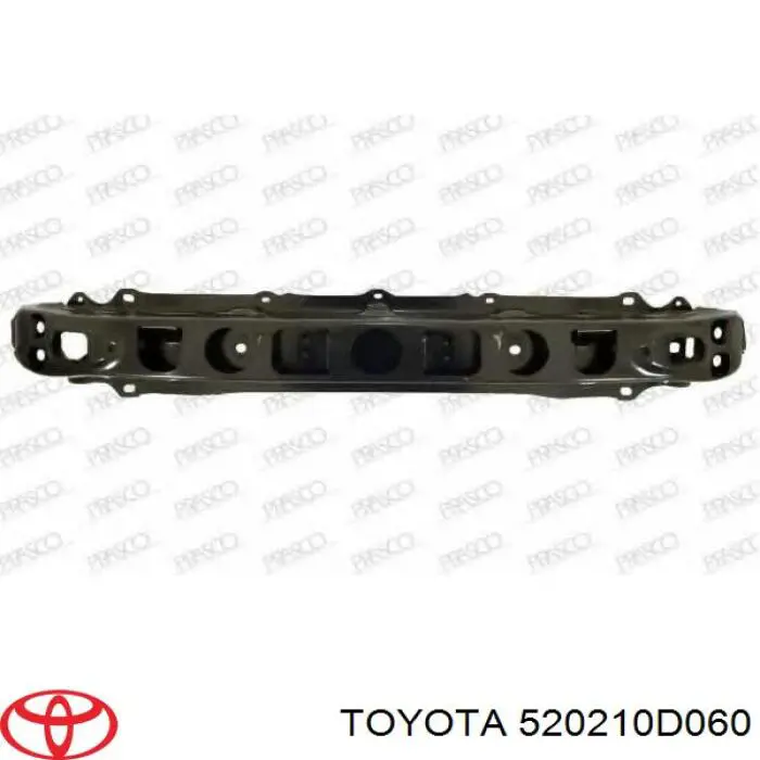 Шина бампера переднього Toyota 520210D060 ціна, від 38.18 USD