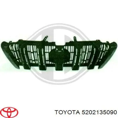 5202135090 Toyota Балка бампера переднього