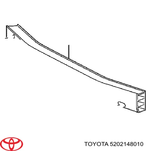Шина бампера переднього Toyota 5202148010 ціна, від 100.23 USD