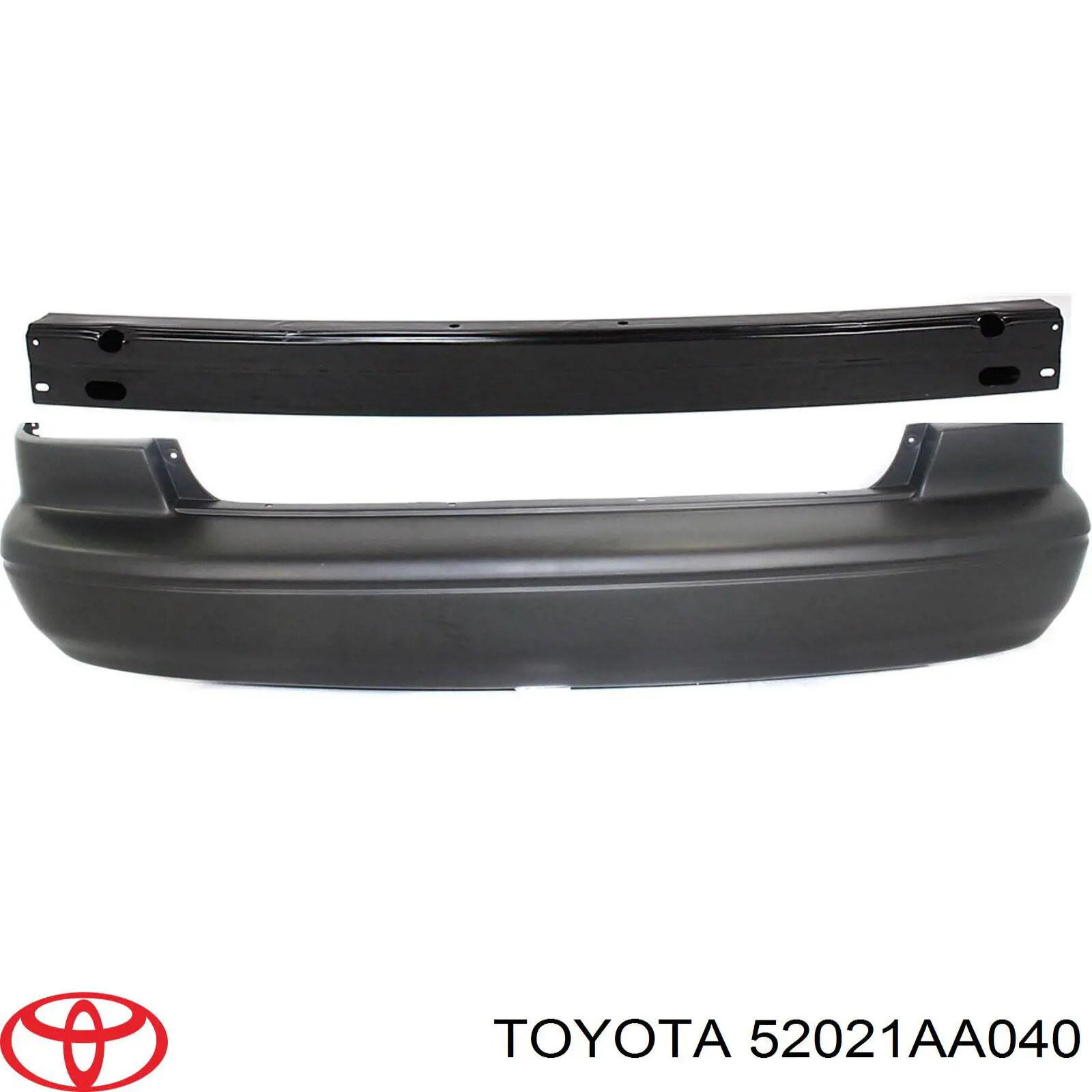 Шина бампера переднього Toyota 52021AA040 ціна, від 96.29 USD