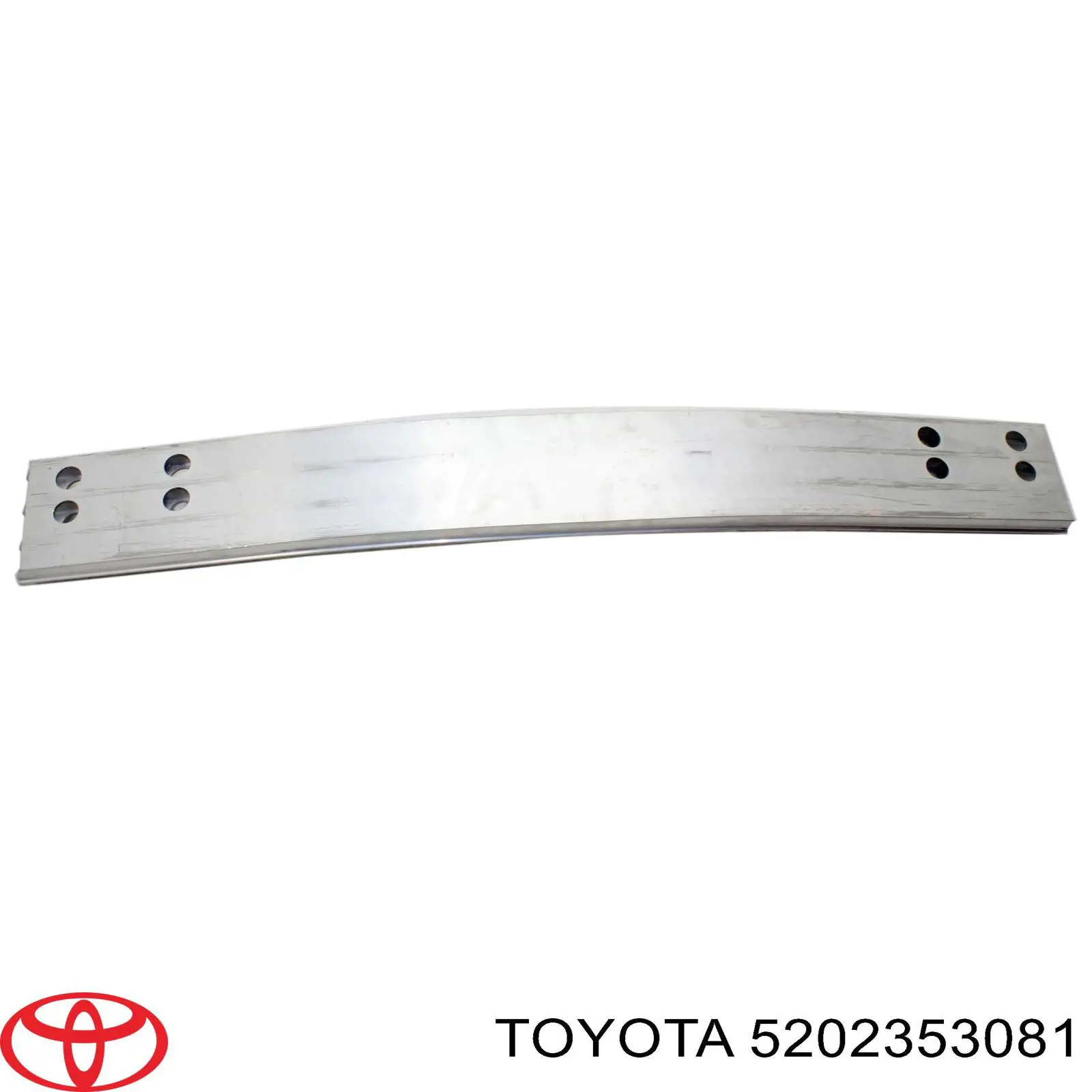 5202353080 Toyota Шина бампера заднього